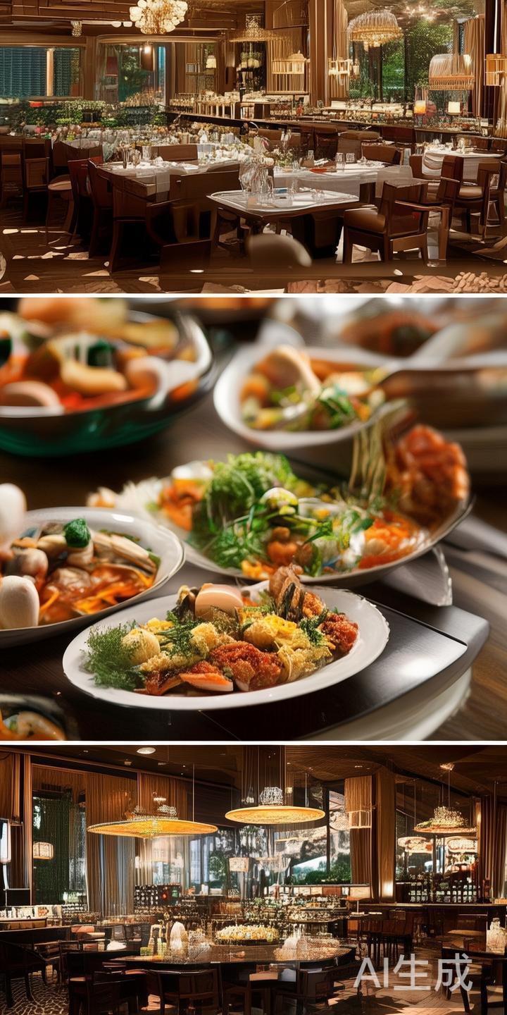 会所内设有高端餐厅，提供地道的澳门特色佳肴以及国际